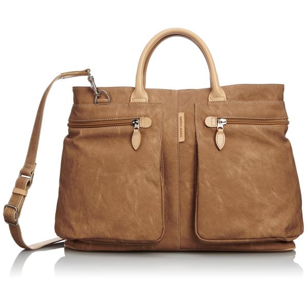 [シゴトニン] 仕事人 手提げバッグL 日本製 豊岡製 革付属 13-0997 ベージュ