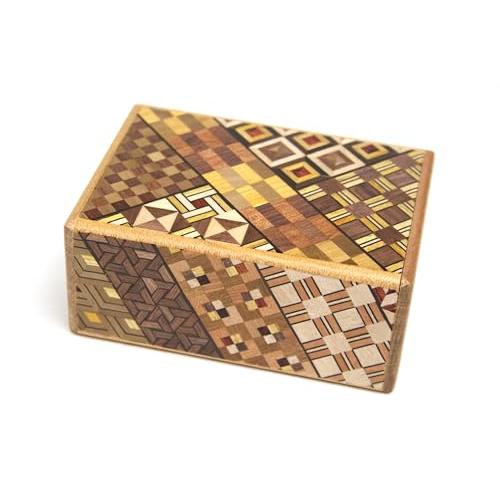 箱根寄木細工 秘密箱７回仕掛け Japanese puzzle box 7steps