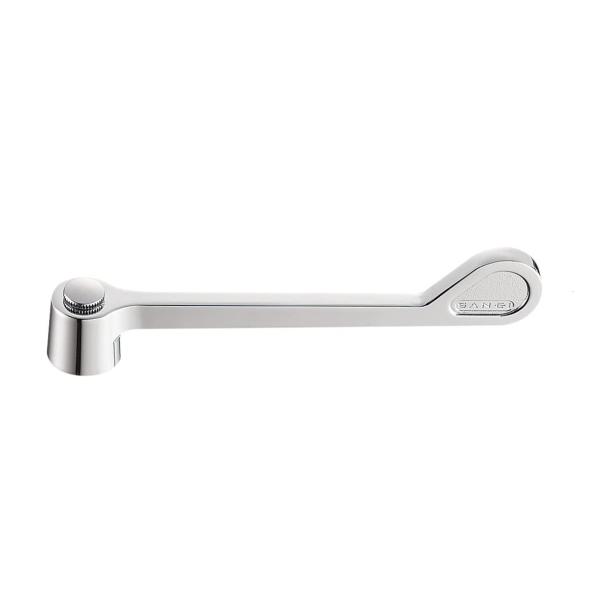 SANEI(サンエイ) ワンタッチレバー ワンタッチ操作で開閉 アダプター4個付き 感染症対策に 長...