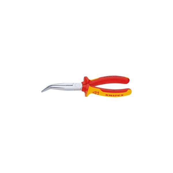 クニペックス KNIPEX KNIPEX(クニペックス) 絶縁1000V先曲ロングラジオペンチ 20...