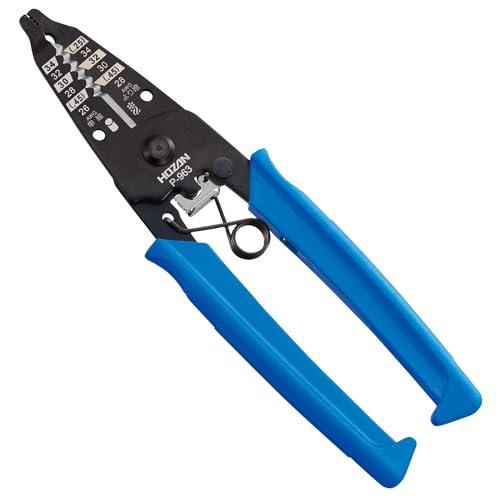 ホーザン(HOZAN) ワイヤーストリッパー 極細線用 全長163mm 重量80g こだわりのストッ...