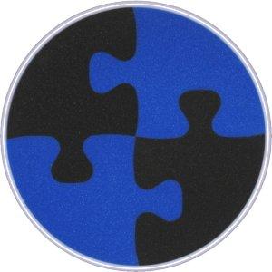 サードＷＥＢ雑貨ショップ ペール缶クッション ジグソー/ホワイト