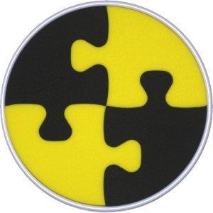 ペール缶クッション タイガース/ホワイト