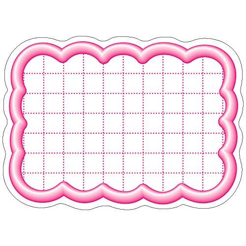 ササガワ タカ印 ポップ用紙 16-4086 抜型カード 50枚 立体枠雲型 ピンク 小