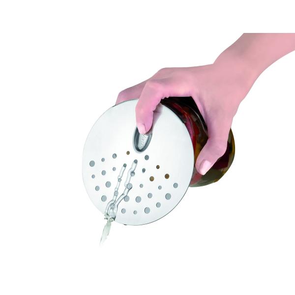 I GENIETTI サラダスピナー(野菜水切り) シルバー 15cm GEN3