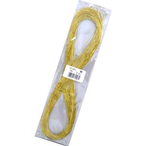 国華 おしゃれカラー丸ゴム 極細 30m巻 ゴールド