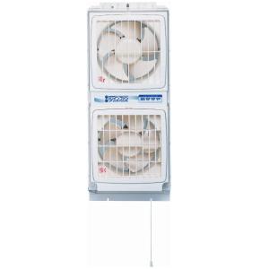 ウィンドゥツインファン同時給排形窓用換気扇FMT-200SM 高須産業 窓用換気扇 1.5m ウィンドゥツインファン FMT-200P 同時給排
