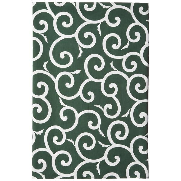 京の恵み 風呂敷 伝統の柄・唐草風呂敷 (緑・三巾)