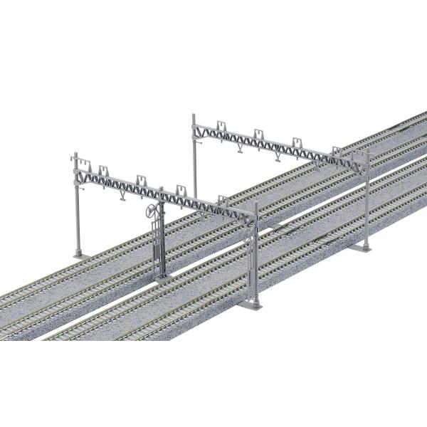 カトー(KATO) KATO Nゲージ 4線式ワイド架線柱 10本入 23-064 鉄道模型用品