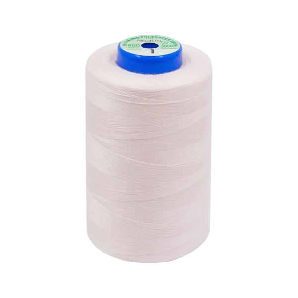 Fujix キングスパン (ポリエステルミシン糸) 60番手/3000m巻 COL.1 4823