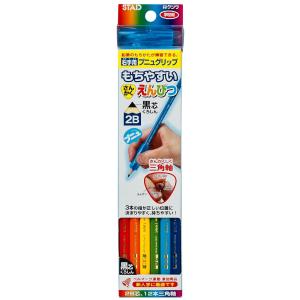 クツワ(Kutsuwa) STAD もちやすい三角鉛筆 2B 12本入 RF009