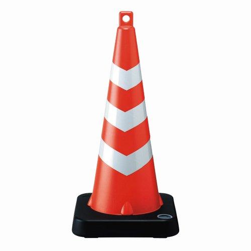 ミツギロン 重石不要 タンク一体型 ガードスコッチコーン 3段 CN-06 レッド