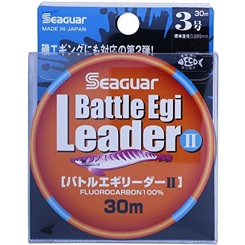 シーガー(Seaguar) リーダー バトルエギリーダーII 30m 3号 クリア シーガー