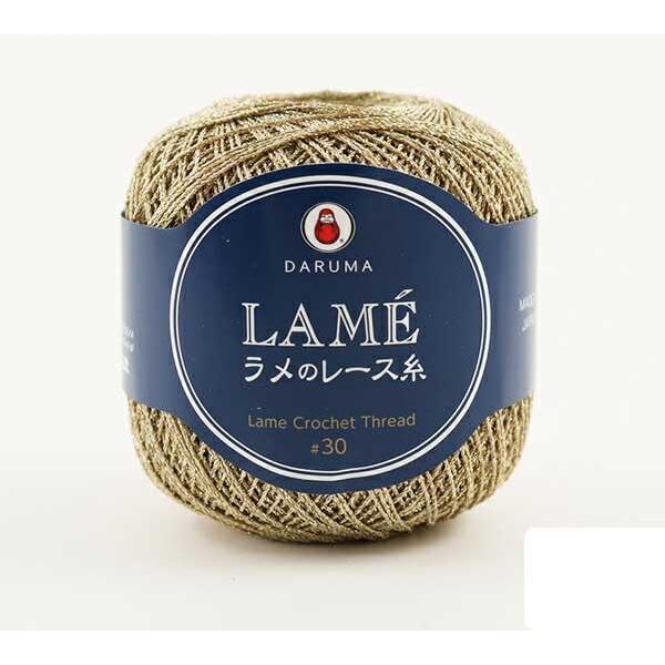 DARUMA ダルマ 横田 レース糸 『LAME ラメのレース糸 20g 1番色』