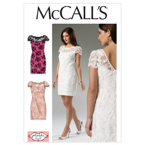 ミスの並ぶドレス - A5 (6-8 - 10-12 - 14) パターン