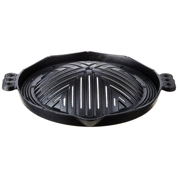 三和精機製作所 鉄ジンギス鍋 29cm 穴明 鉄鋳物 QGV12029