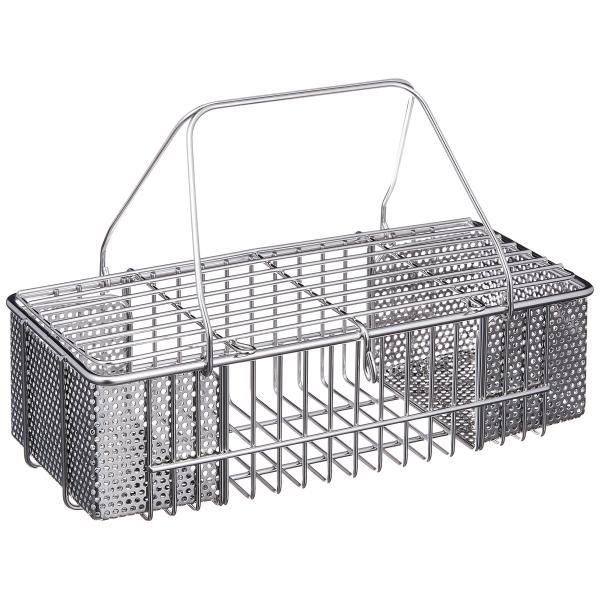 遠藤商事 業務用 寸胴型 箸 消毒籠 M 18-8ステンレス 日本製 ASYE302