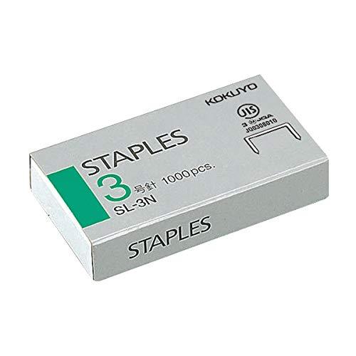 コクヨ ステープル針 ３号針 １０００本入 ×３箱
