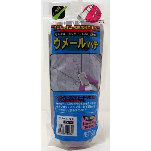 家庭化学 ウメールパテ グレー 500g
