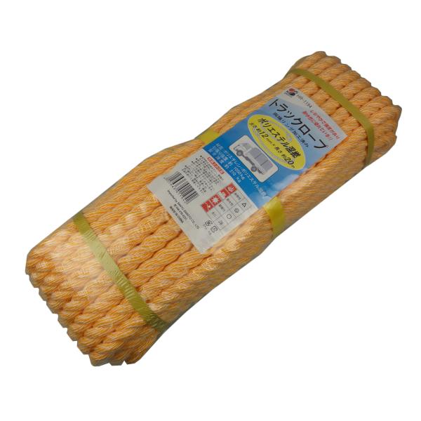 三友産業 トラックロープ ポリエステル混撚 HR-1194 12mm×20m