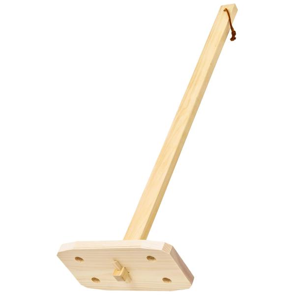 ウメザワ 木製 湯かき棒 ひのき 60cm 日本製 433022