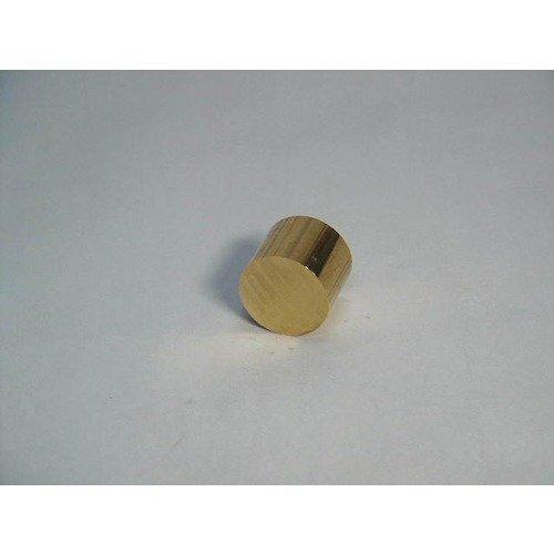 真中丸棒 径25×20mm│金属材料 その他 丸棒