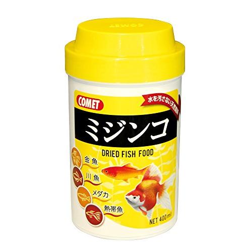 コメット 【メダカ等のエサに最適、繊維質が腸内環境を整える】ミジンコ 400ミリリットル