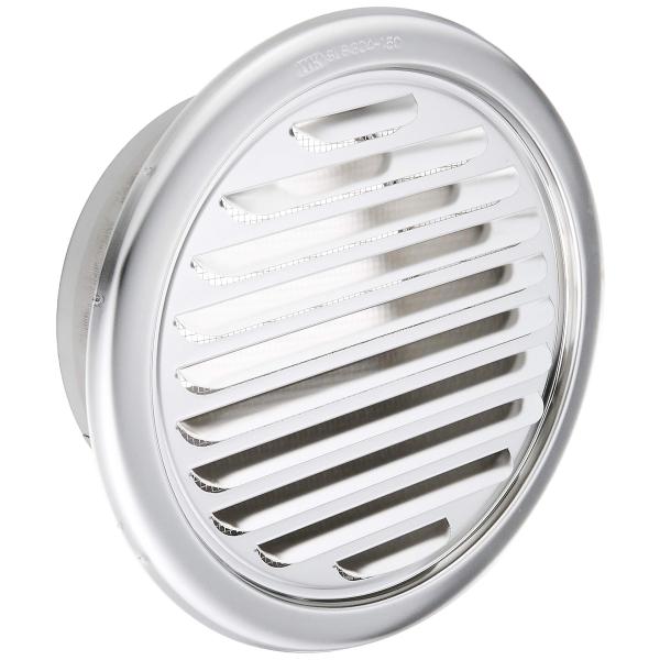 宇佐美工業 自然換気用ステンレス製 丸型ガラリ UK-SGN150S-DK