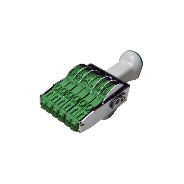 サンビー 回転印 テクノタッチ 欧文6連 ゴシック体 1号 TK-G16