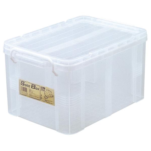 不動技研 ソリッドボックス250 クリア F2134S