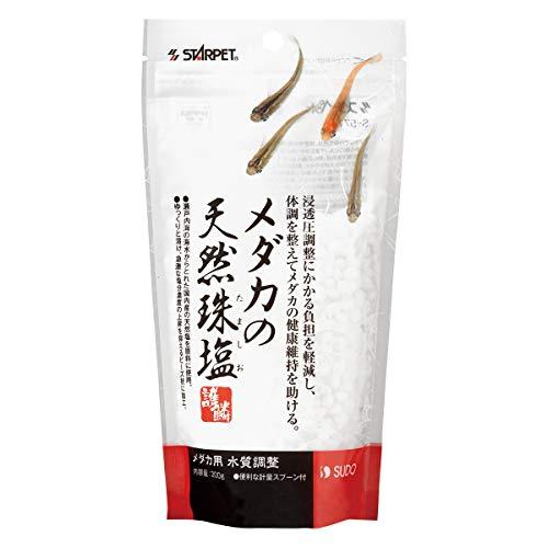 SUDO(スドー) スターペット メダカの天然珠塩 200g S-5774