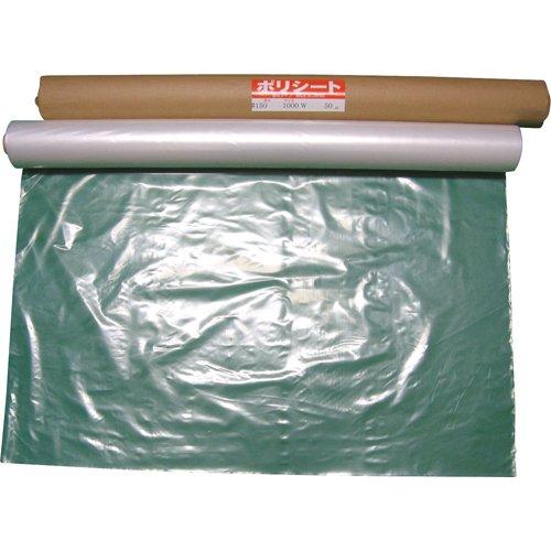 日大工業 ワニ印 ポリシート 透明 厚み0.15MM×1000W(2000)×50M 4042