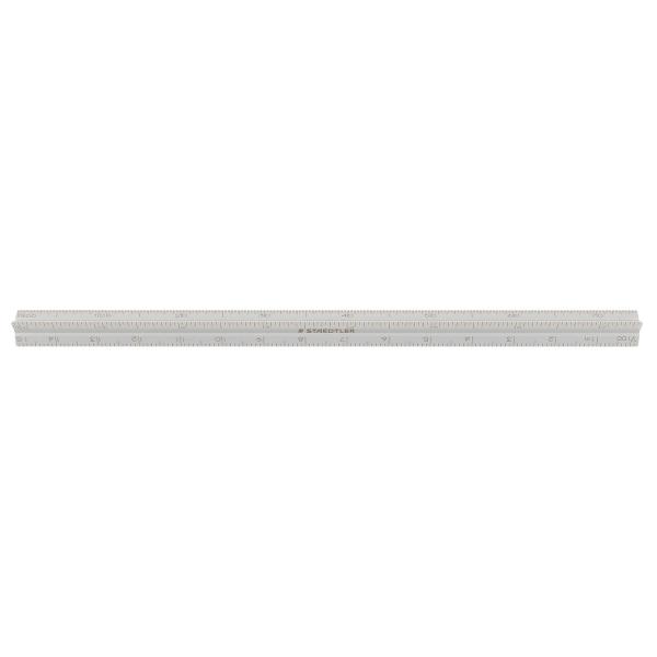 ステッドラー(STAEDTLER) 定規 三角スケール アルミ 0スタート シルバー 561 7-8...