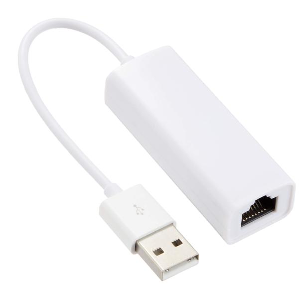 変換名人 USB2.0有線LAN(100/10M)アダプタケーブル USB2-LAN