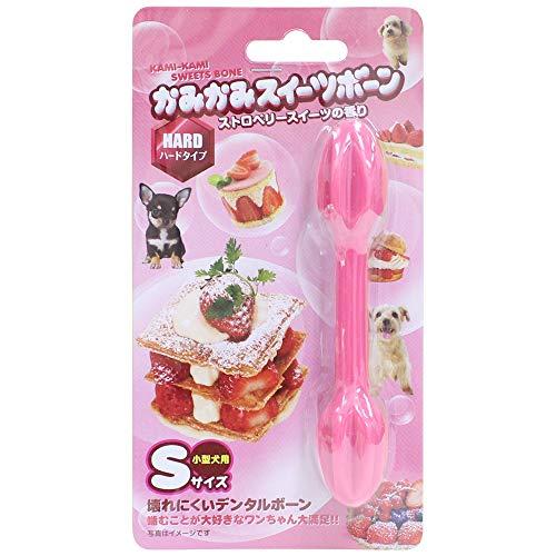 スーパーキャット (Super Cat) かみかみスイーツボーン ストロベリー S 小型犬用