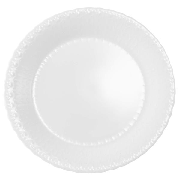 NARUMI(ナルミ) プレート 皿 シルキーホワイト 径27cm ホワイト かわいい レリーフ ワ...