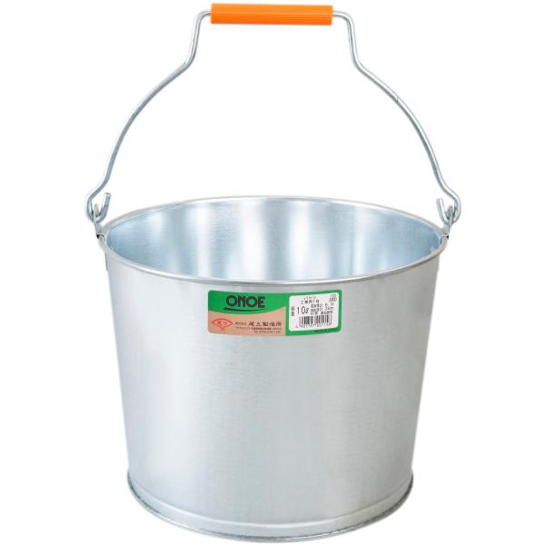 尾上製作所(ONOE) バケツ工事用1号 [10リットル 底が広く安定性・耐久性あり 衝撃や寒さに強...
