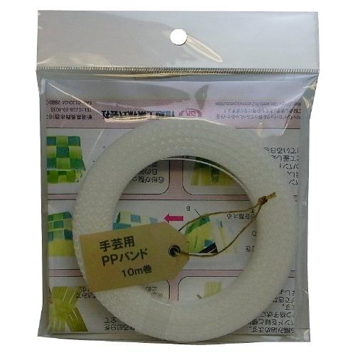 信越工業 手芸用 PPバンド 幅15.5mm 長さ10m 透明