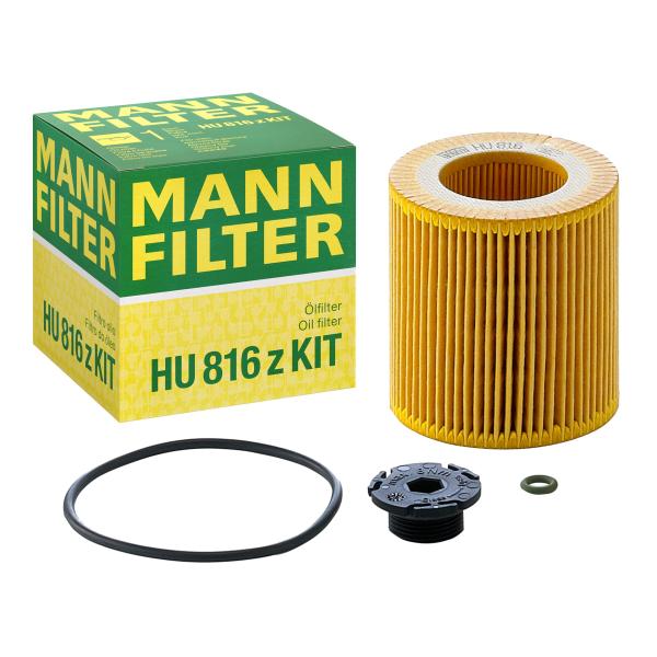 マンフィルター(MANN FILTER) オイルフィルター HU816ZKIT