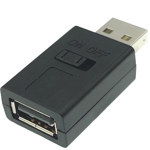 エスエスエーサービス [ USB スイッチ付コネクタ ] USB・A(オス)-USB・A(メス) S...