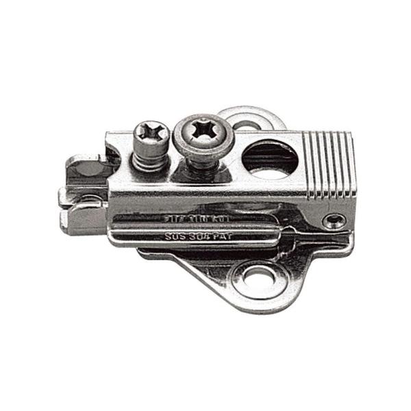 スガツネ工業 ランプ印 100シリーズ ステンレス鋼製 マウンティングプレート 100-P4A-30...