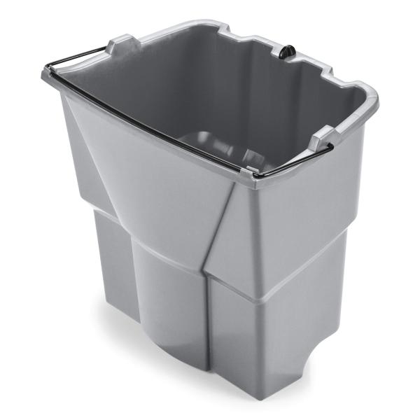 ラバーメイド(Rubbermaid) ウェイブブレイク・モッピングシステム 汚水バケット ダークグレ...