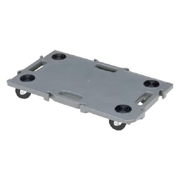 矢崎化工 平台車 ミニポリトラー ゴム車 ダークグレー GN-400 ゴムシヤ DGR