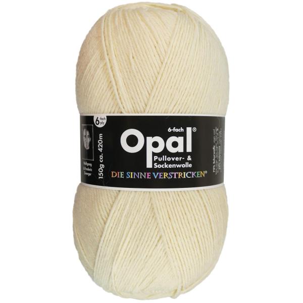 毛糸 ソックヤーン Opal オパール 単色 6ply（6本撚り） ウール混 150g巻 5300....