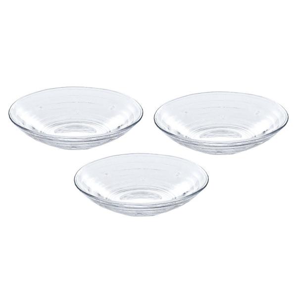 東洋佐々木ガラス 麺皿 約φ23×5cm みなも 日本製 食洗機対応 P-37305-JAN 3個入...