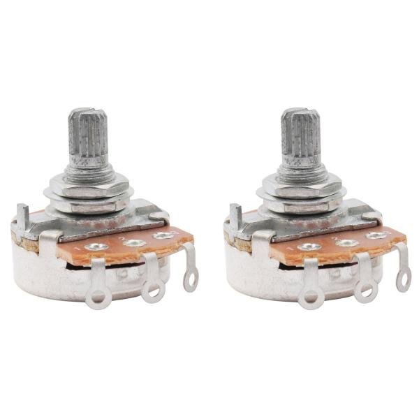 Musiclily 15mm ミリサイズ ギターポット 500kΩ Aカーブ(2個入)