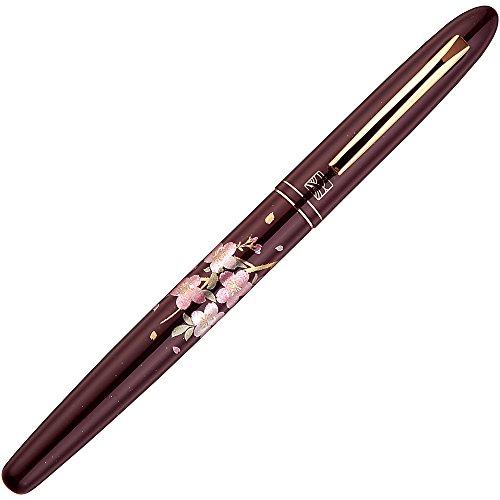 呉竹 手紙ペン 筆ペン くれ竹手紙ペン 蒔絵物語 桜唄 臙脂 ER187-910