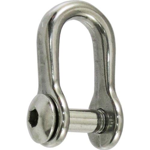 ひめじや ステンレス 半丸沈みシャックル #6 (呼び 6mm)