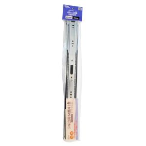 WAKI スライドレール 46mm太幅 3段引き 450mm 2本入(ペア)