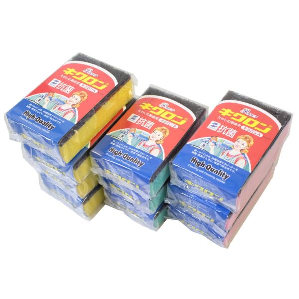 全家協 スポンジ たわし キクロンA パック 10個パック